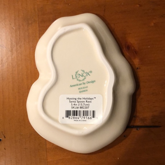 Lenox Hosting The Holidays Santa Spoon Rest - Picture 2 of 4